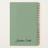 Journal de Carnet de poésie personnalisée (Verso)