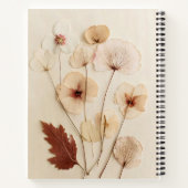 Journal de Carnet des arrangements Fleurs sauvages (Dos)