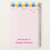 Journal de Carnet Desserts and Candies (Verso)