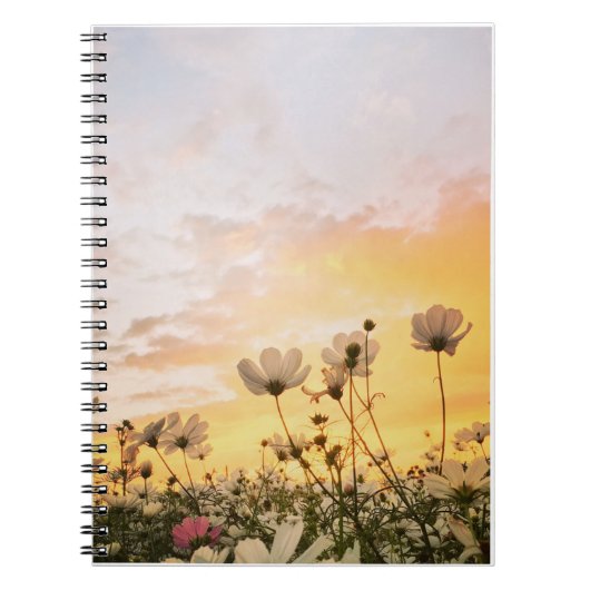 JOURNAL DE CARNET FLORAL FLOWER GARDEN POUR LES FE (Devant)