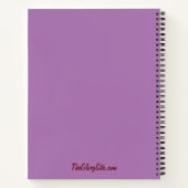 Journal de Carnet Purple Dahlia (Dos)