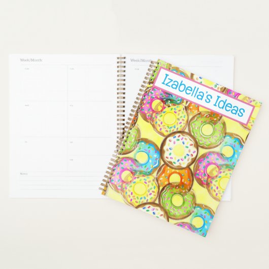 Journal de carnets personnalisé (Devant avec enveloppe)