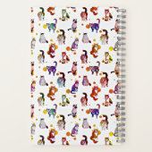 Journal de chats colorés (Verso)