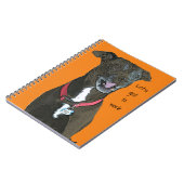 Journal de chien travailleur acharné (Côté gauche)