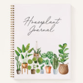 Journal de citations de jardinage à l'aquarelle po (Devant)