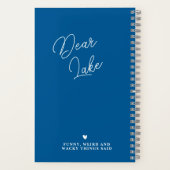 Journal de citations FAMILIALES drôles personnalis (Verso)