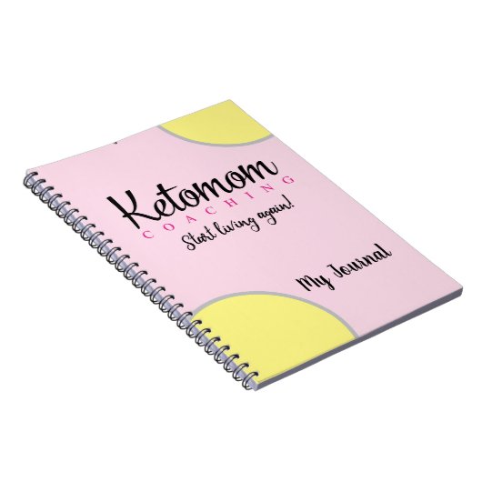 Journal de coaching Ketomom (Côté Droit)