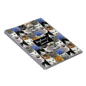 Journal de collage de chat personnalisé (Côté Droit)