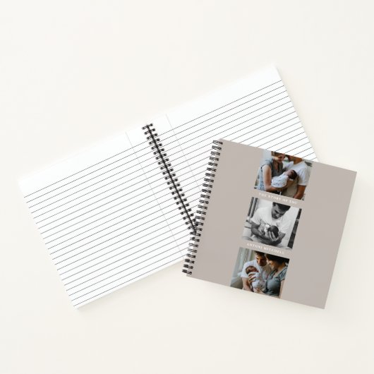 Journal De Collage De Triptyque Moderne 3 Photo -  (Intérieur)