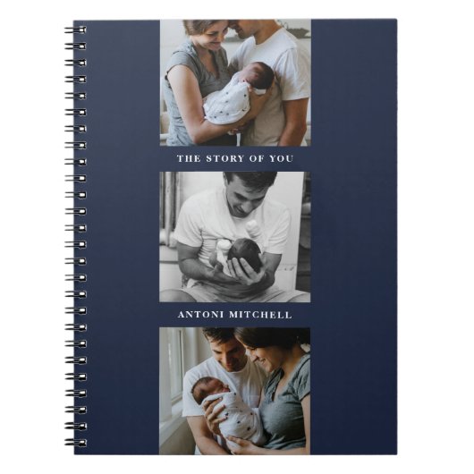 Journal de collection de 3 photos de Triptych mode (Devant)