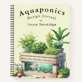 Journal de conception Aquapontic Cahier pour aquar (Devant)