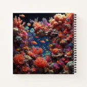 Journal de couverture rigide de Corail Reef (Dos)