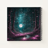 Journal de couverture rigide de Pleine lune et de  (Dos)