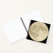 Journal de couverture rigide Pleine lune (Intérieur)
