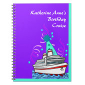 Journal de croisière d'anniversaire (Devant)