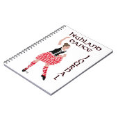 Journal de danse highland écossaise (Côté gauche)