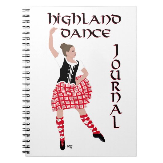 Journal de danse highland écossaise (Devant)