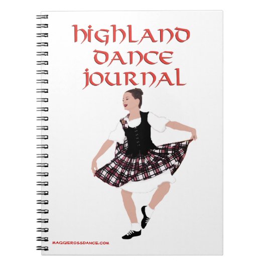 Journal de danse highland écossaise (Devant)