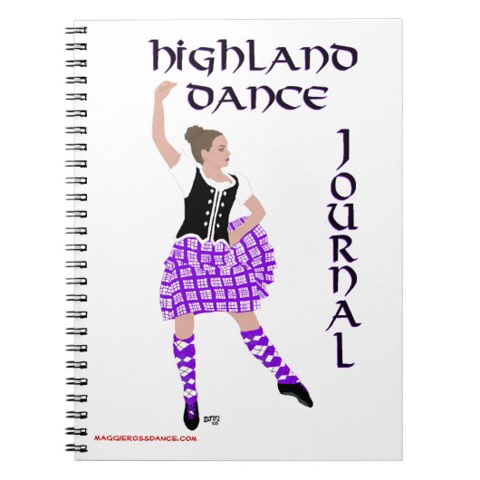 Journal de danse highland écossaise (Devant)