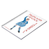 Journal de danse highland écossaise (Côté gauche)