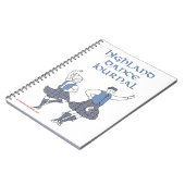 Journal de danse highland écossaise (Côté gauche)