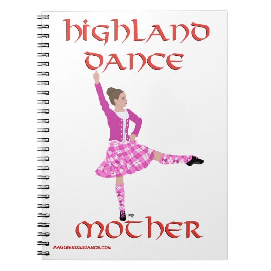 Journal de danse highland pour mères (Devant)