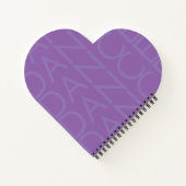Journal de danse I Heart (Dos)