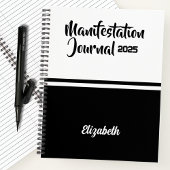 Journal de démonstration de calligraphie minimale