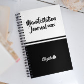 Journal de démonstration de calligraphie minimale
