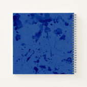 Journal de dessin de nom bleu (Dos)