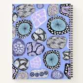 Journal de dessin et d'écriture Zen Design (violet (Dos)