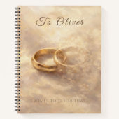 Journal de deuil personnalisable pour perte d'un m (Devant)