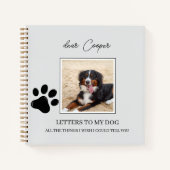 Journal de deuil pour la perte d'un animal de comp (Devant)