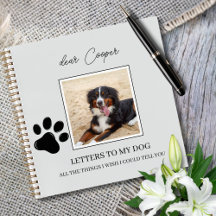 Journal de deuil pour perte d'animal de compagnie