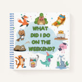 Journal de fin de semaine pour enfants (Devant)