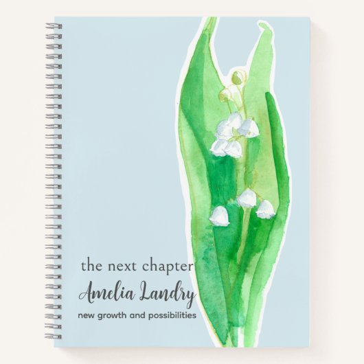 Journal de fleur d'anniversaire de mai Lys de la v (Devant)