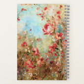 Journal de fleurs aquarelles roses (Verso)