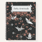 Journal de fleurs de cerisiers de grue d'origine j (Devant)