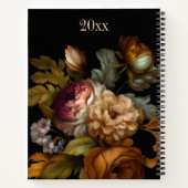 Journal de fleurs peintes de l'ancien monde (Dos)