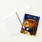 Journal de foi Lion de Judan & Femme (Intérieur)