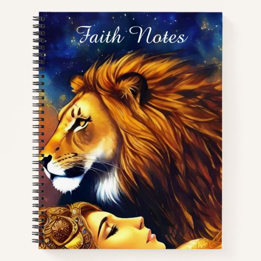Journal de foi Lion de Judan & Femme (Devant)