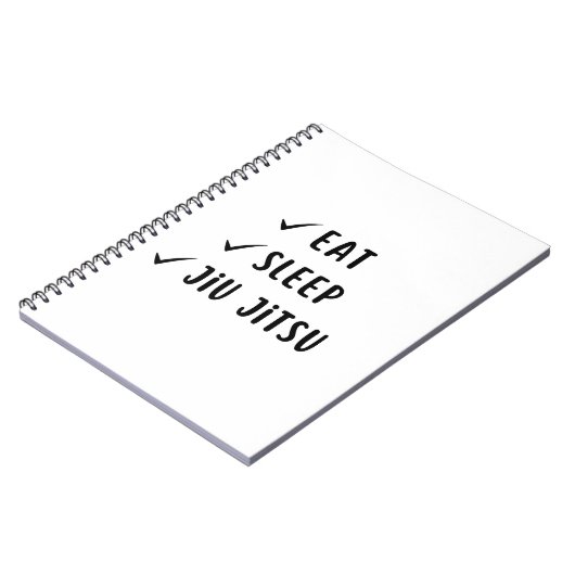 Journal de formation Jiu Jitsu - pages blanches (Côté gauche)