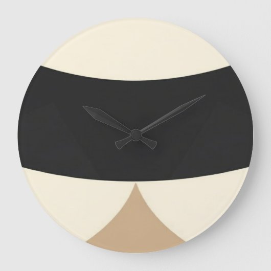 Journal de géométrie terrestre – horloge murale et (Recto)