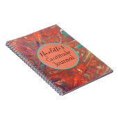 Journal de Gratitude Abstraite Personnalisée (Côté Droit)