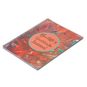 Journal de Gratitude Abstraite Personnalisée (Côté gauche)