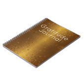 Journal de gratitude au design élégant (Côté gauche)