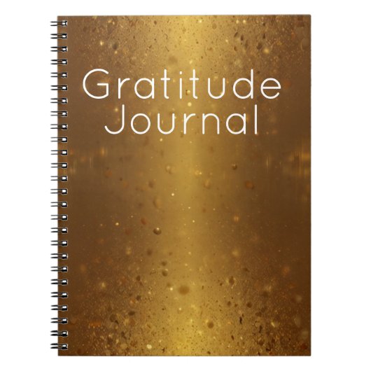 Journal de gratitude au design élégant (Devant)