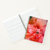 Journal de Gratitude Belle Fleur et Nom personnali (Intérieur)