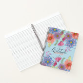 Journal de Gratitude botanique de l'aquarelle mign (Intérieur)