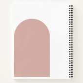 Journal de Gratitude Cahier d'Art Abstrait Boho (Dos)